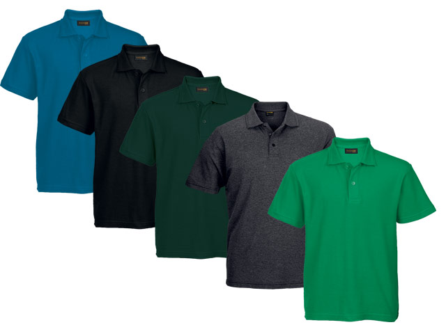 175g Pique Knit Golf Shirts - Image 2