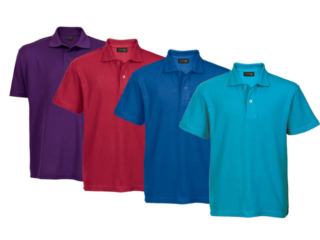 175g Pique Knit Golf Shirts - Image 4