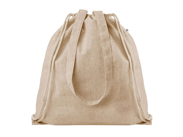 2 Tone Cotton String Bag
