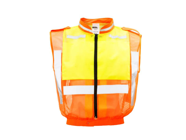 2-Tone Reflective Sleeveless Jacket