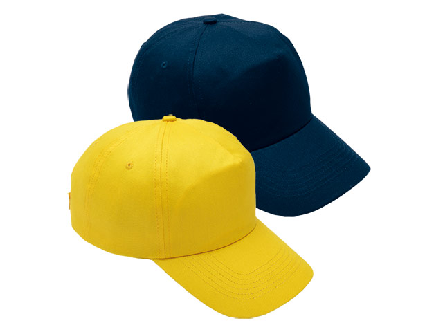 5 Panel Cotton Cap With Hard Front - Image 5