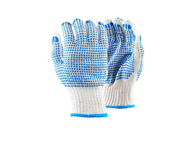 7Gg Double Dotted Cotton Glove