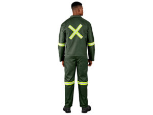 Acid Resistant Polycotton Conti Suit - Reflective Arm