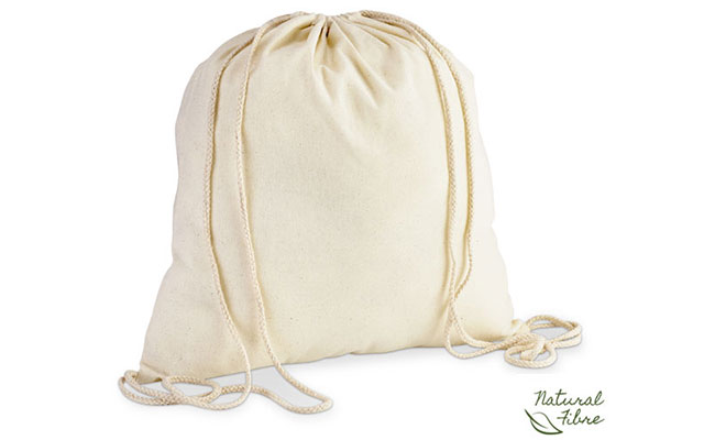 Altitude Eco-Cotton Drawstring Bag - Image 2