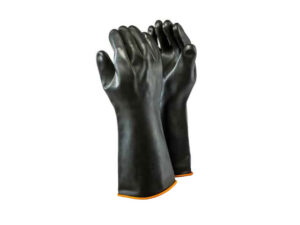 Black Rubber Gloves