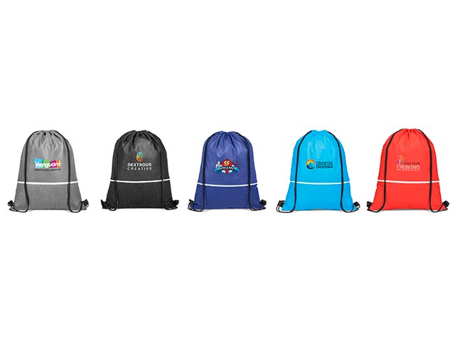 Brighton Non-Woven Drawstring Bag - Image 2