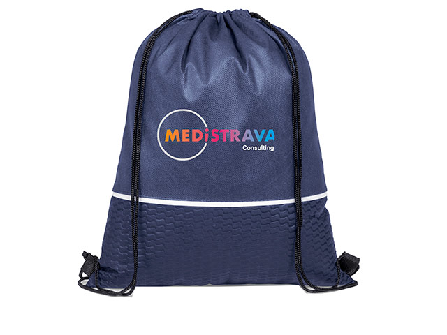 Brighton Non-Woven Drawstring Bag