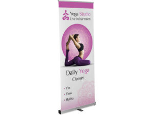 Champion Fabric Pull-Up Banner
