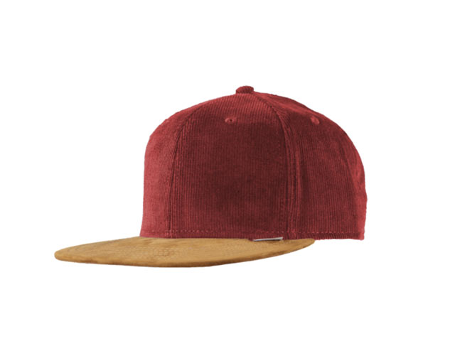 Corduroy Flat Peak Cap - Image 2