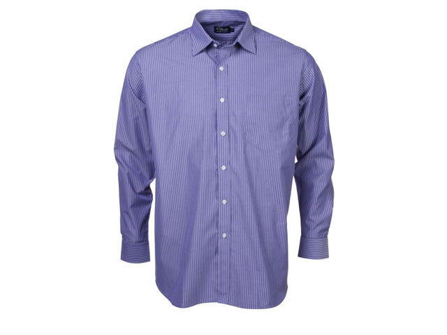 Cotton Rich Fibre Dyed Stripes Mens Shirt - Image 2