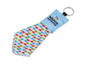 Hoppla Aquila Polyester Keyring Pouch With Cleaning Cloth