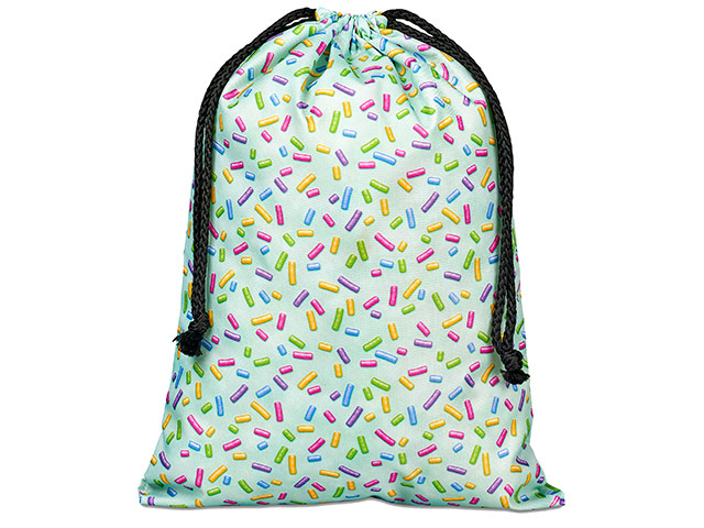 Hoppla Pacific Maxi Polyester Drawstring Pouch - Image 3