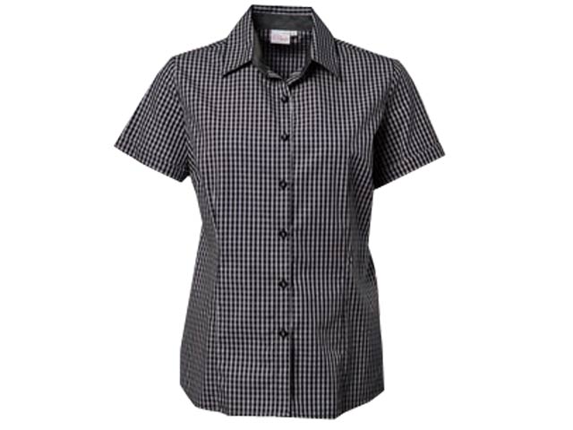 K233 Ladies Heath Short Sleeve Sleeve Amber Blouse - Image 3