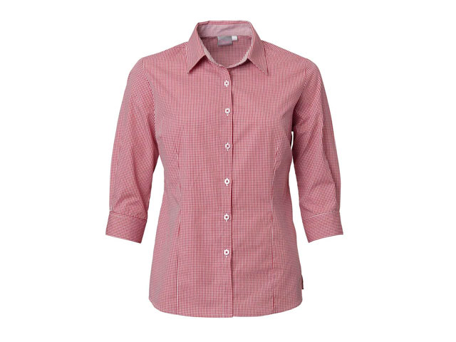 K234 Ladies Kenmore 3/4 Sleeve Ellie Blouse - Image 2