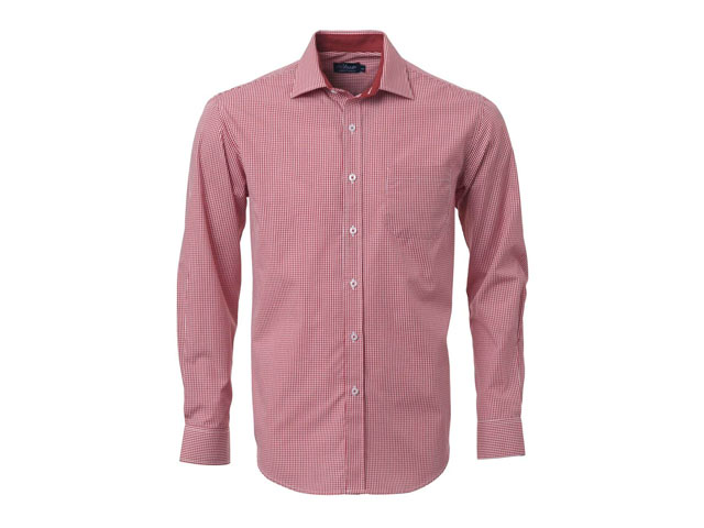 K234 Mens Kenmore Long Sleeve Lounge Shirt - Image 3