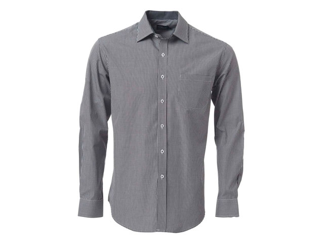 K234 Mens Kenmore Long Sleeve Lounge Shirt - Image 4