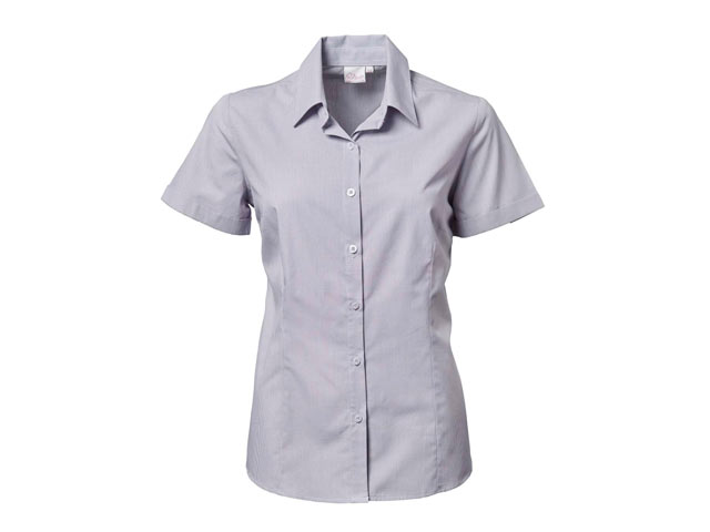 K236 Ladies Windsor Short Sleeve Amber Blouse - Image 4