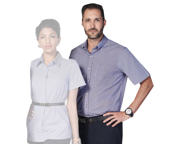 K236 Mens Windsor Short Sleeve Lounge Shirt - Image 4