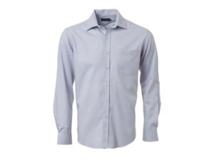 K237 Mens Carlo Galucci Lucca Diagonal Stripe Long Sleeve  Shirt