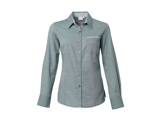 K243 Ladies Miller Long Sleeve Dakota Blouse - Image 4