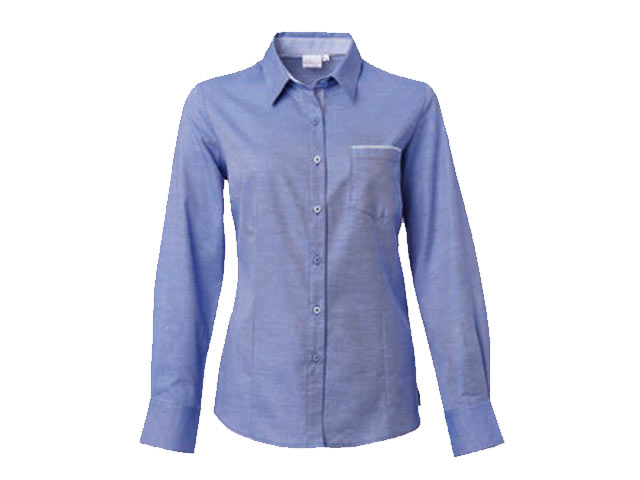 K243 Ladies Miller Long Sleeve Dakota Blouse