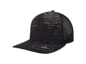 Knitted Flat Peak Trucker Cap
