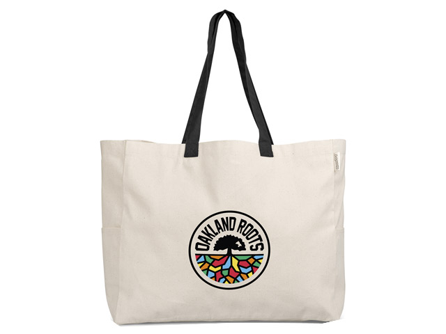 Kooshty Barbados Large Cotton Beach Bag