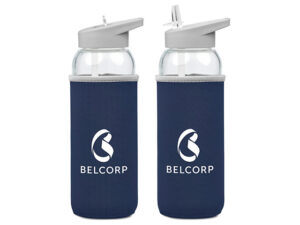 Kooshty Sipper Neo Glass Water Bottle - 850Ml