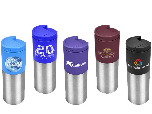 Kooshty Typhoon Stainless Steel And Plastic Double-Wall Tumbler-450Ml - Image 2