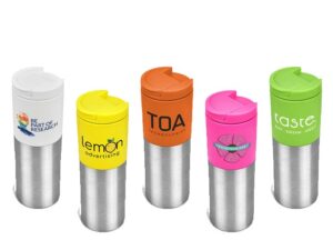 Kooshty Typhoon Stainless Steel And Plastic Double-Wall Tumbler-450Ml