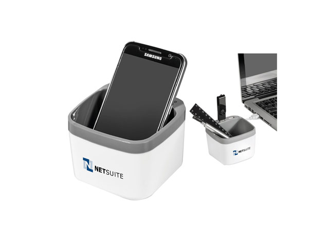 Kubelink Desk Caddy And Usb Hub