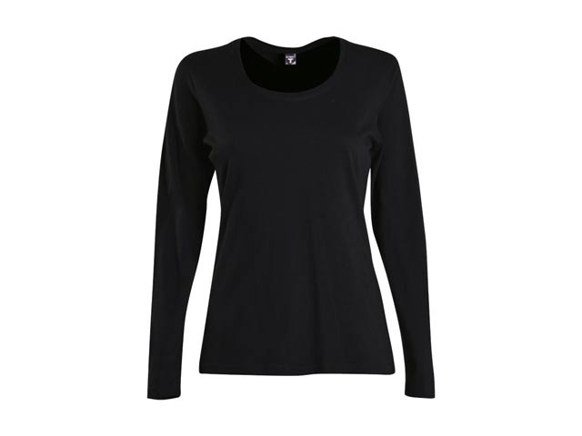 Ladies 150g Fashion Fit T-Shirt - long sleeve - Image 2