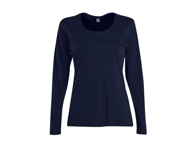 Ladies 150g Fashion Fit T-Shirt - long sleeve - Image 3