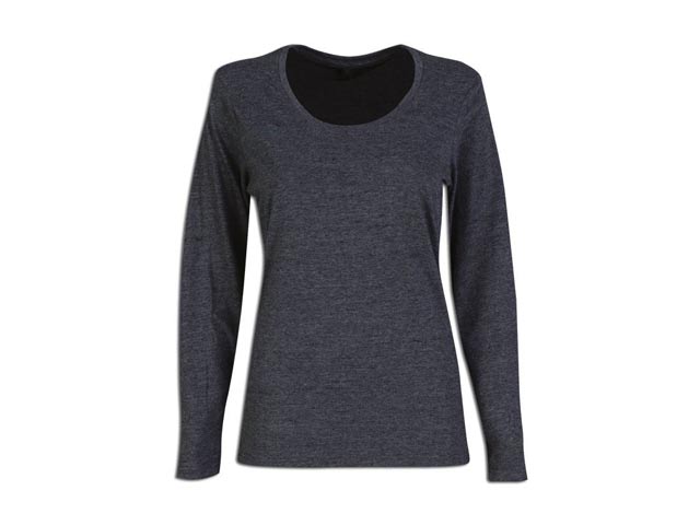Ladies 150g Fashion Fit T-Shirt - long sleeve - Image 5