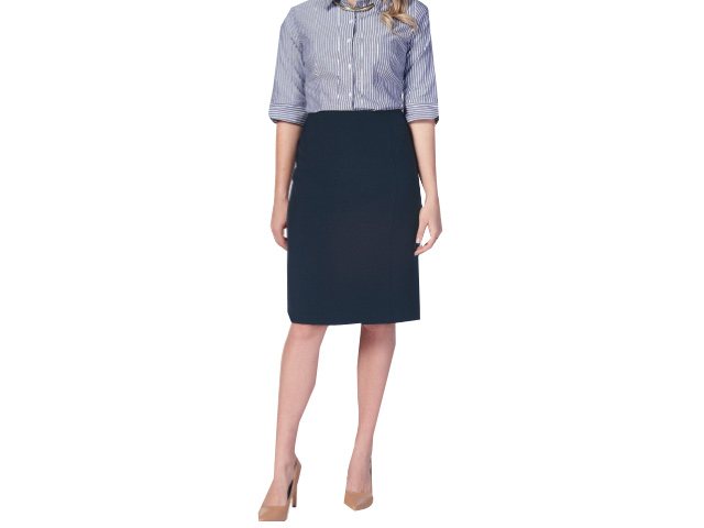 Ladies Carlo Galucci Polyester Spandex Sonya Pencil Skirt