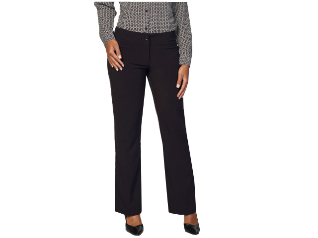 Ladies Carlo Galucci Polyester Spandex Tessa Hipster Slacks