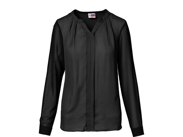 Ladies Long Sleeve Zenobia Blouse - Image 4