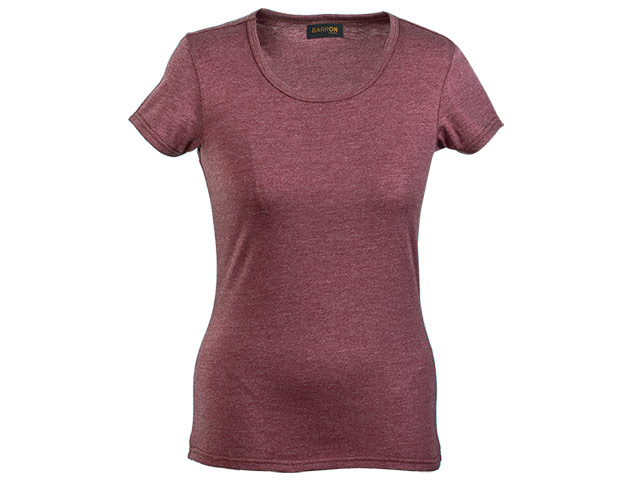 Ladies Melange Crew Neckt-Shirt - Image 2
