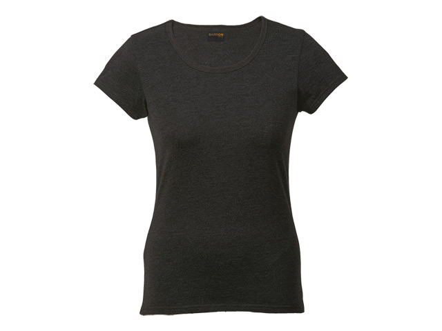 Ladies Melange Crew Neckt-Shirt - Image 4