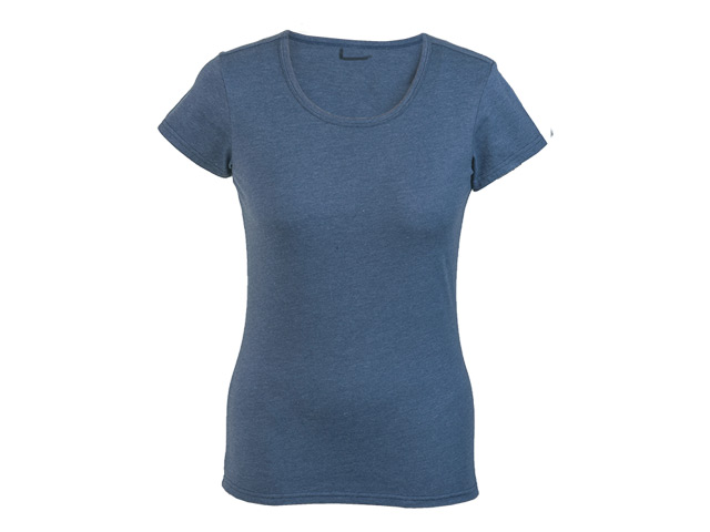 Ladies Melange Crew Neckt-Shirt - Image 5