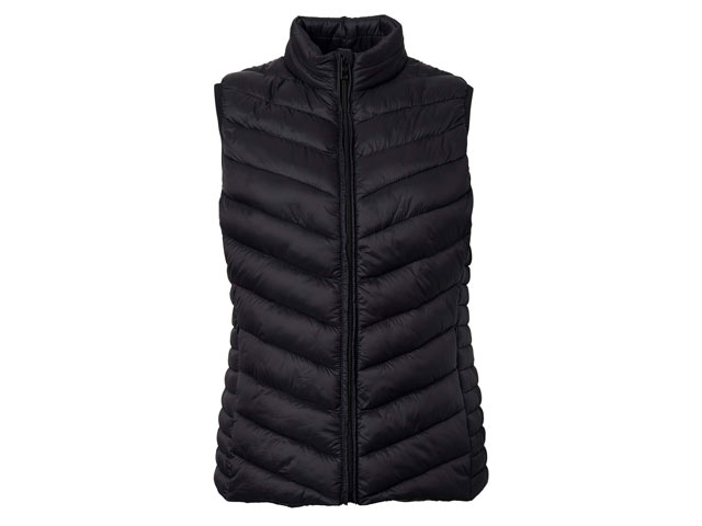 Ladies Stellar Quilted Faux Down SleeveLess Bodywarmer - Image 2