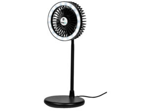 Light Breeze Led Ring Light Desk Fan
