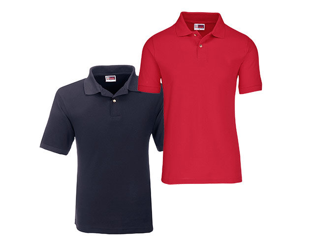 Mens Boston Golf Shirt - Image 5