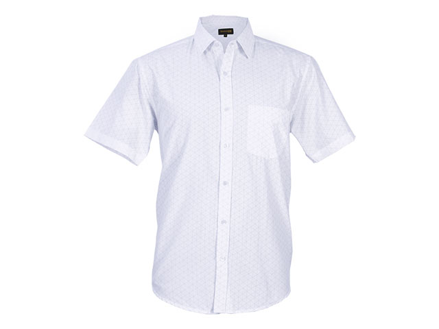Mens Claremont Lounge Shirt Short Sleeve - Image 4