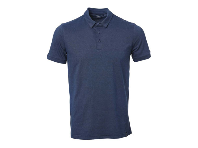 Mens Cooper Yarn Dyed Knit Golf Shirt - Image 2