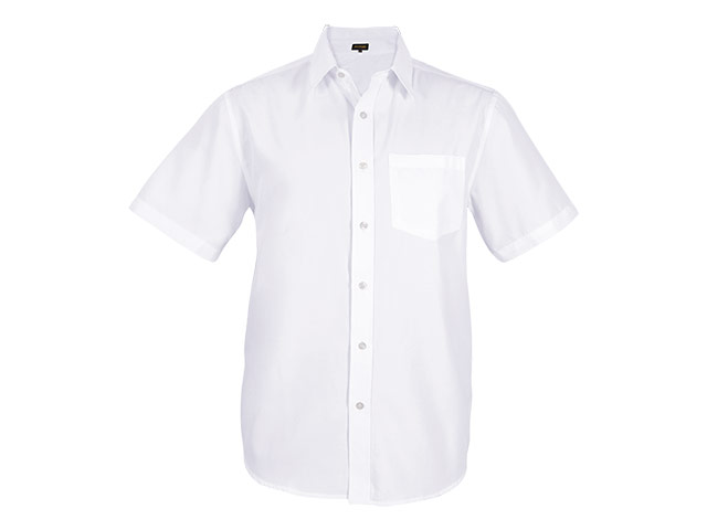 Mens Easy Care Lounge Shirt Short Sleeve - Image 3