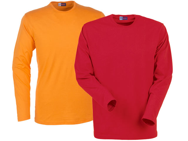 Mens Long Sleeve Portland T-Shirt - Image 4