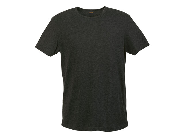 Mens Melange Crew Neck T-Shirt - Image 3