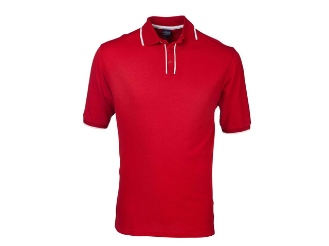 Mens Poly/Cotton Ashton Golf Shirt - Image 4