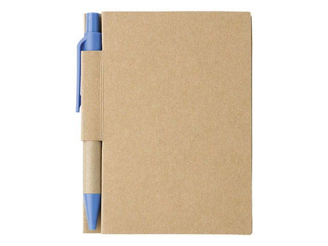 Mini Recycled Notebook and Pen - Image 4